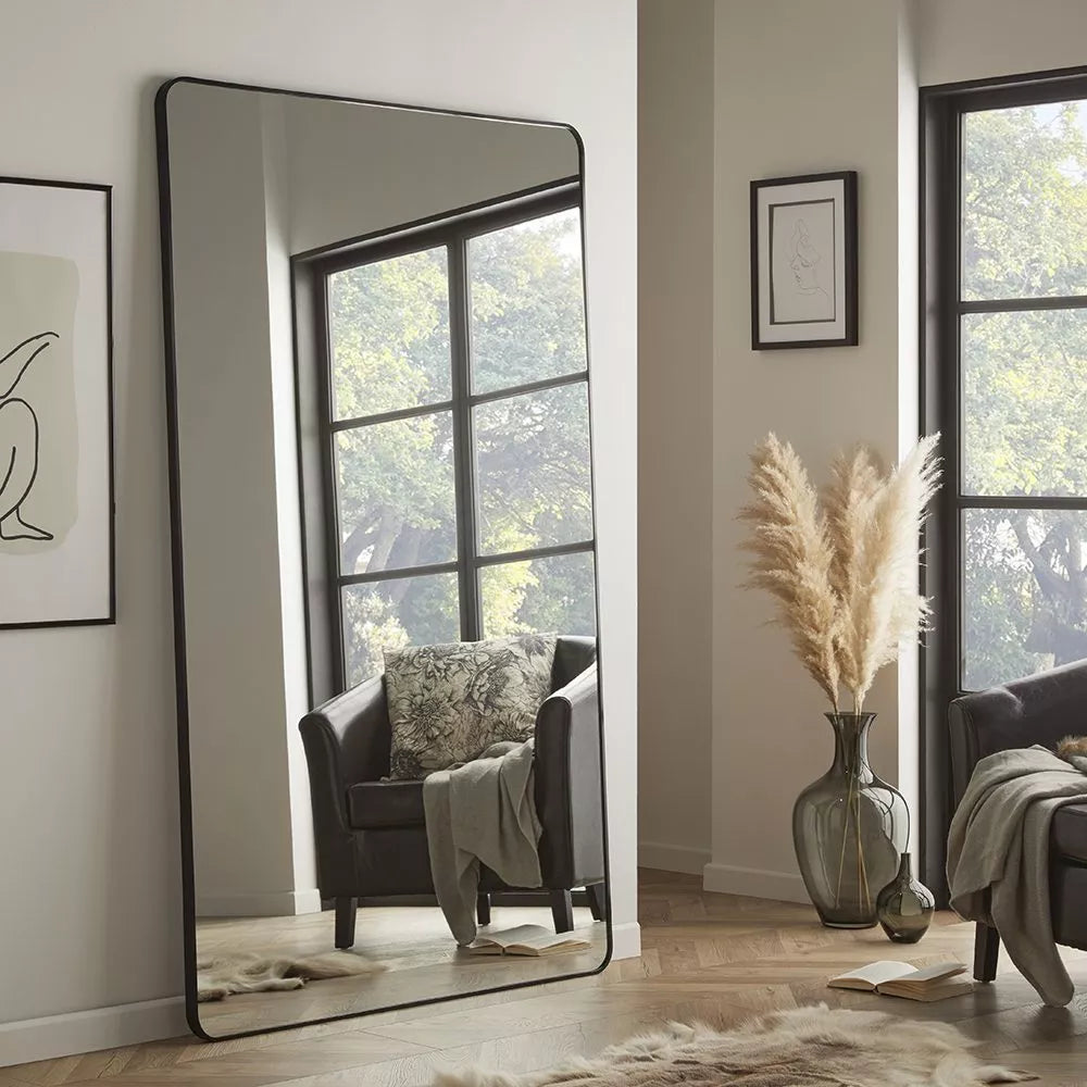 Camden Black Mirror 180cm x 110cm