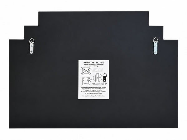 Charleston Champagne Overmantle Mirror