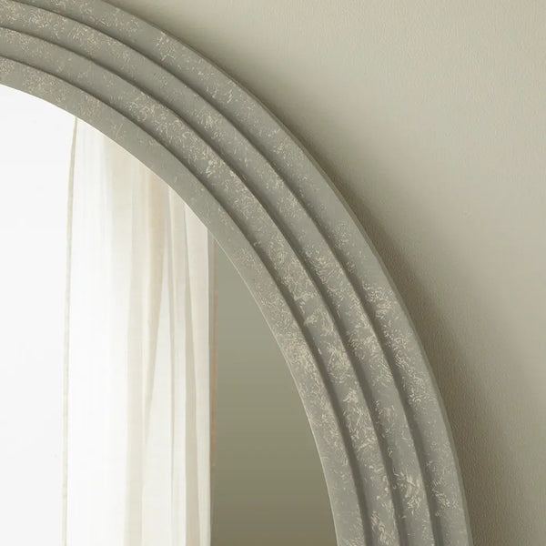 Delphi Stone Effect Arched Mirror - 180cm x 110cm