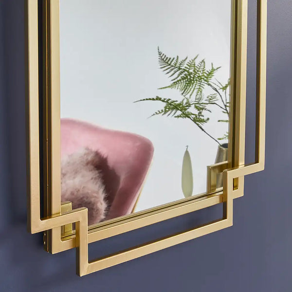 Athena Art Deco Wall Mirror