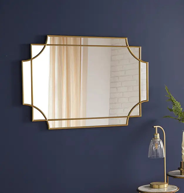 Athena Gold Wall Mirror