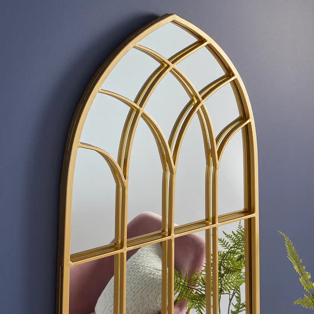 Athena Gold Chapel Wall Mirror
