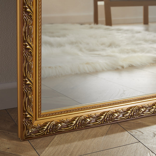 Harlington Antique Gold Leaner