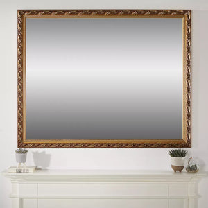Harlington Gold Wall Mirror 90cm x 65cm