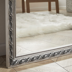 Harlington Antique Silver Leaner