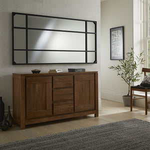 Jersey Industrial Full Length Black Mirror