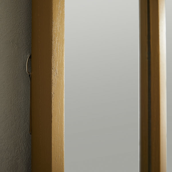 Jersey Industrial Full Length Gold Mirror
