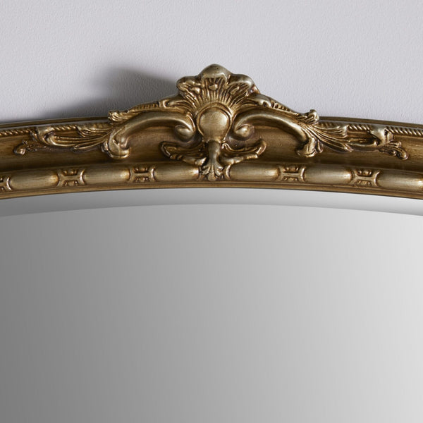 Mayfair Antique Gold Overmantle Mirror