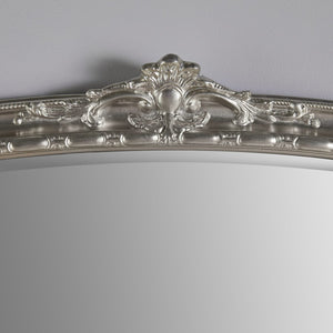 Mayfair Silver Overmantle Mirror