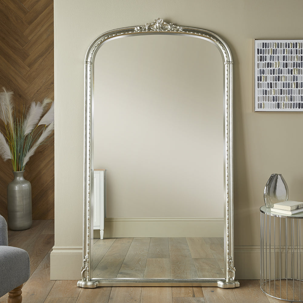 Mayfair Antique Leaner - Silver