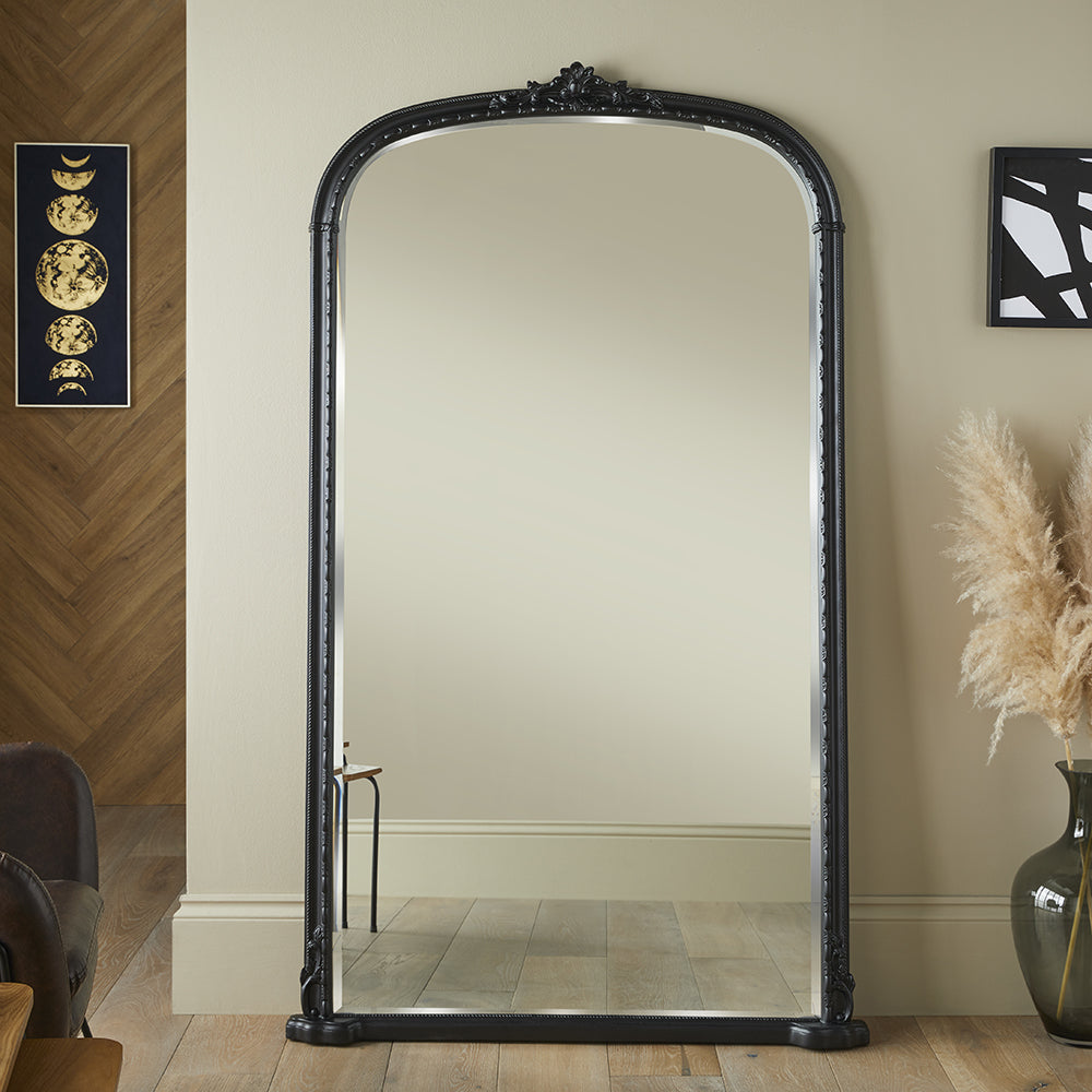 Mayfair Antique Leaner - Black