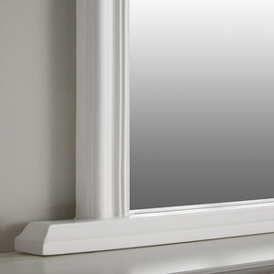 Osborne White Overmantle