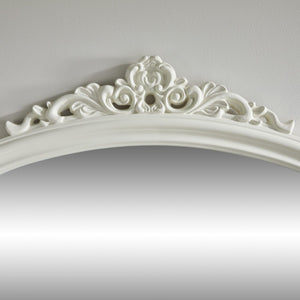 Richmond Ivory Overmantle Mirror