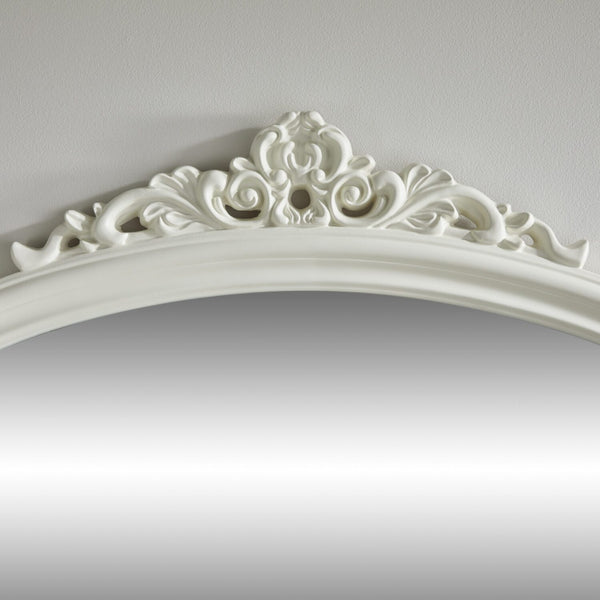 Richmond Ivory Overmantle Mirror