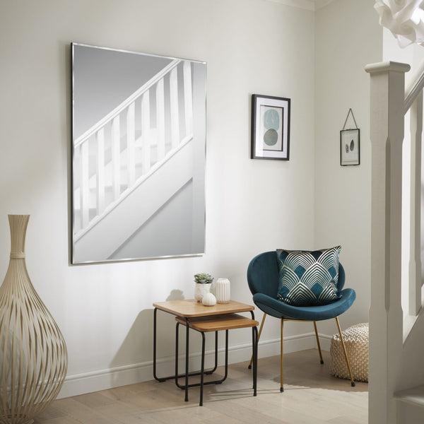Simplistic Bevelled Edge Wall Mirror