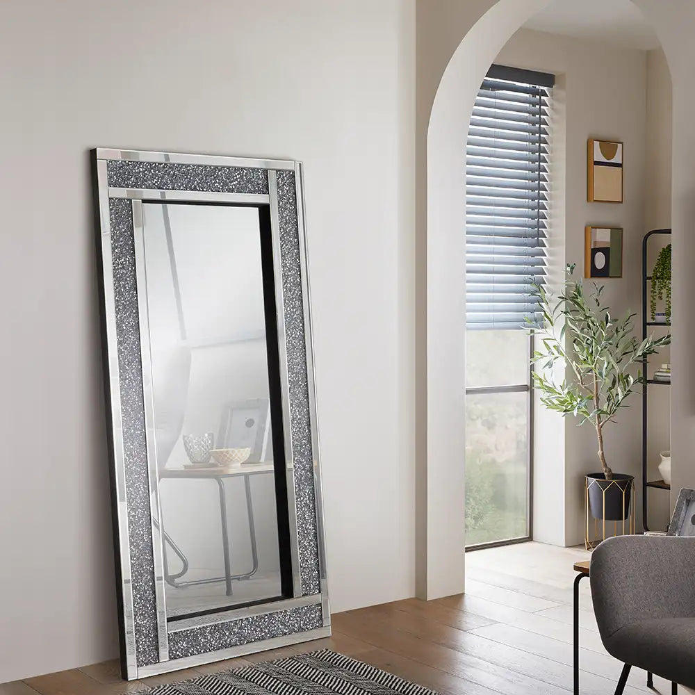 The Apollo Crystal Full Length Mirror