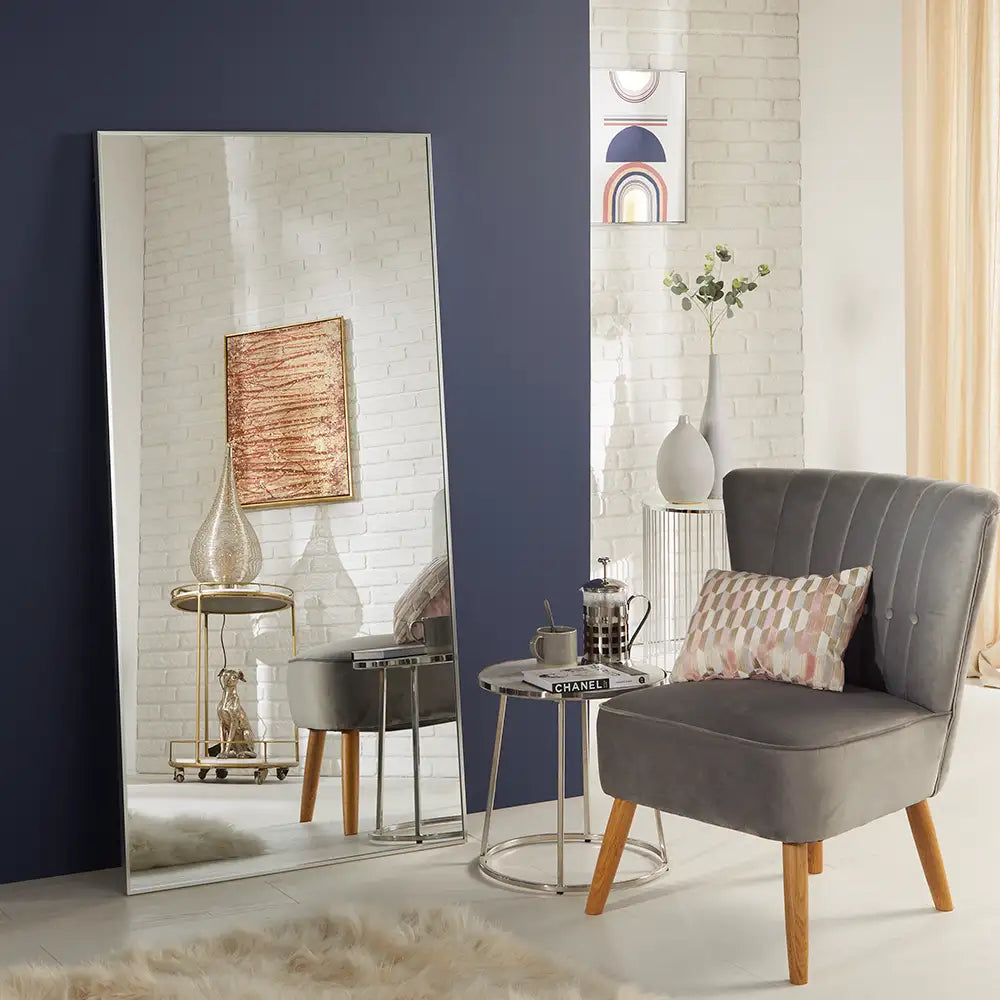 Kennington Silver Leaner Mirror