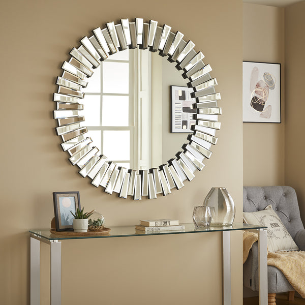 Stella Starburst Round Mirror