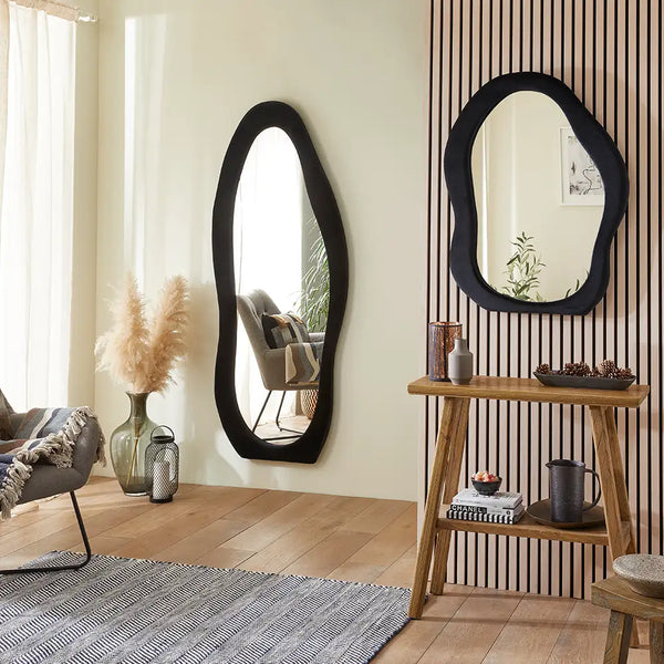 Tiffany Full Length Mirror - Black