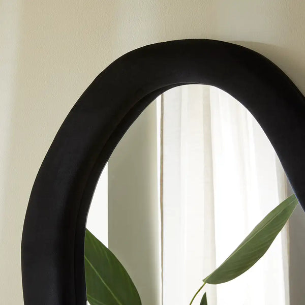 Tiffany Wall Mirror - Black