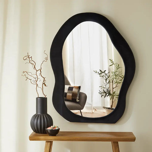 Tiffany Wall Mirror - Black