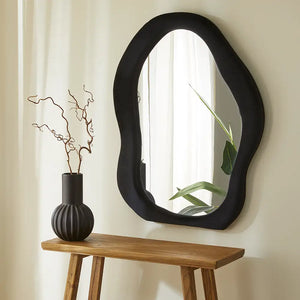 Tiffany Wall Mirror - Black