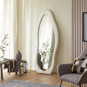Tiffany Full Length Mirror - White