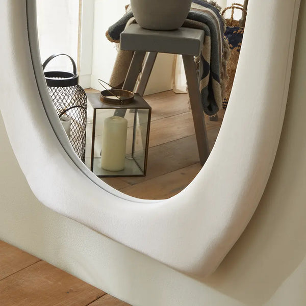 Tiffany Full Length Mirror - White