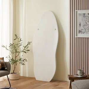 Tiffany Full Length Mirror - White
