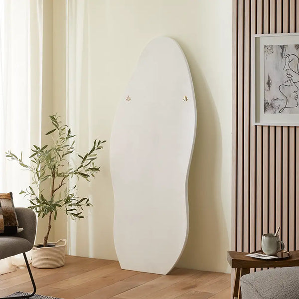 Tiffany Full Length Mirror - White