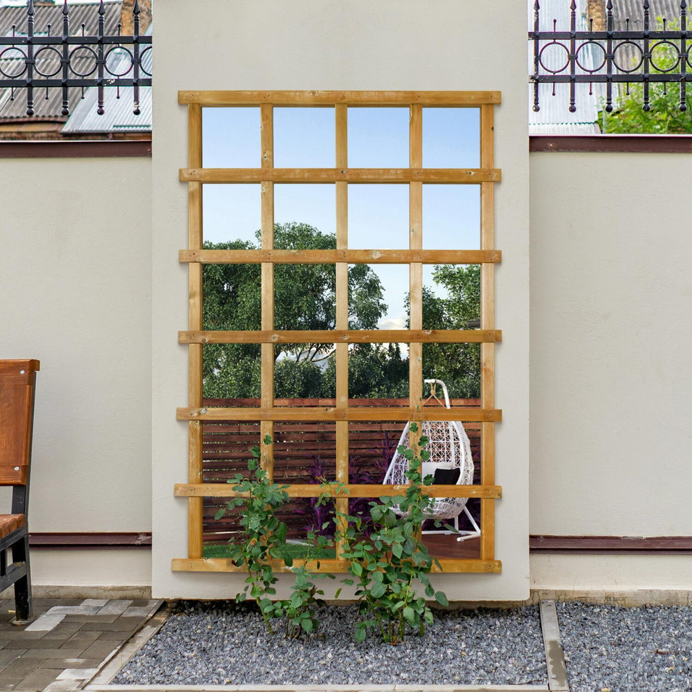 Trellis Garden Mirror