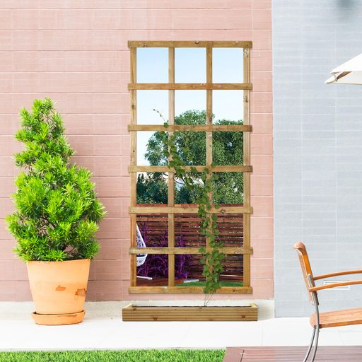Trellis Garden Mirror