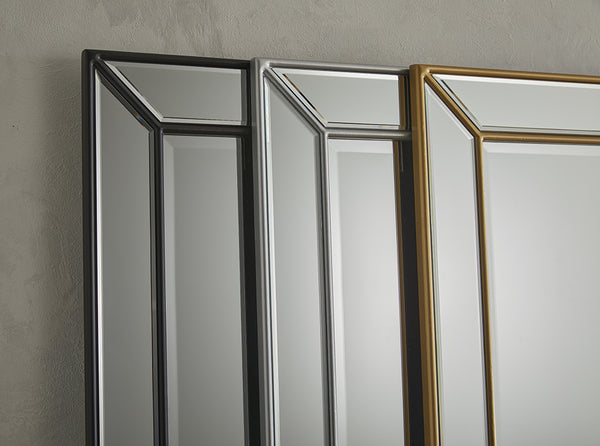 The Venetian Wall Mirror - Black