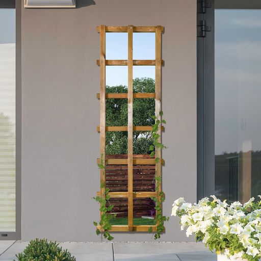Trellis Garden Mirror